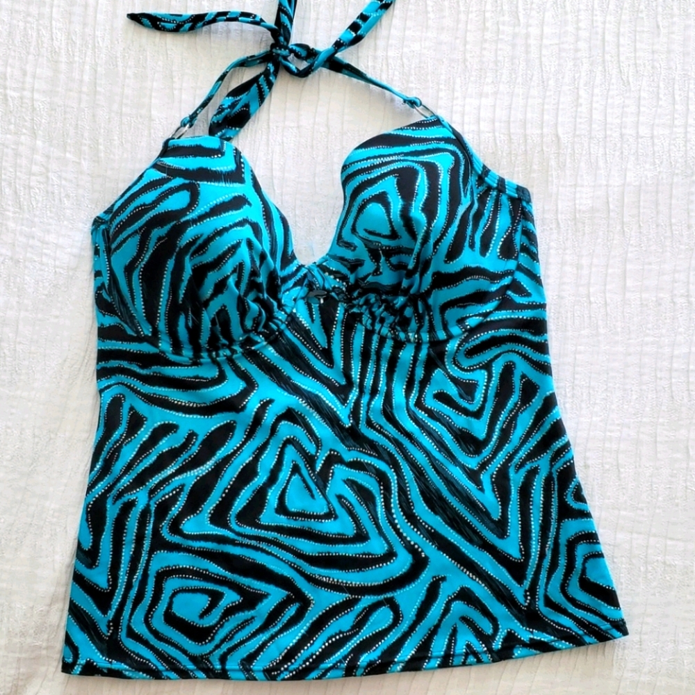 Halter Tankini Swimsuit 36DD